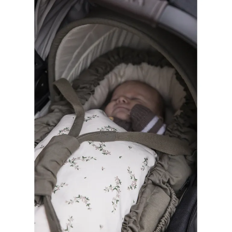Sebra Canopy for 3-in-1 Babynest, Dark Olive