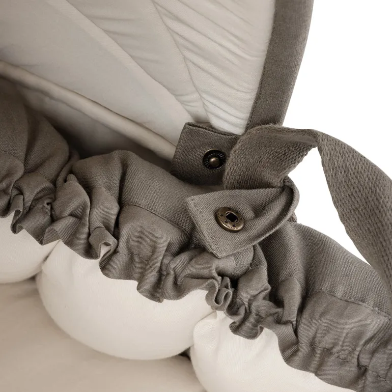 Sebra Canopy for 3-in-1 Babynest, Dark Olive