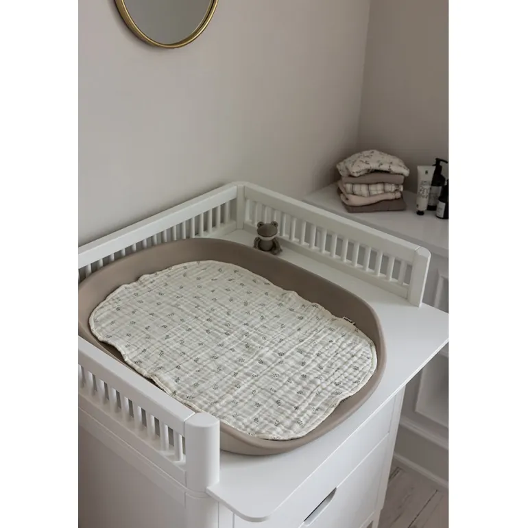 Sebra Changing Mat 6-Layer, 2-Pack - Sophora Leaves