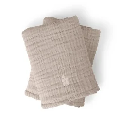 Sebra Changing Mat 6-Layer, Set of 2 - Muslin Beige