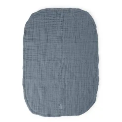 Sebra Changing Pads 6-Layer, Set of 2 - Muslin Blue