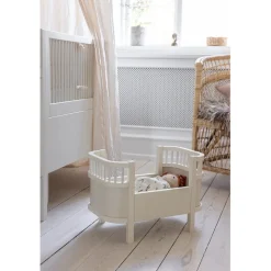 Sebra Dukkesengen + madras, white