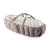 Sebra 3-in-1 Baby Nest, Baby Lift, and Play Mat, Sophora Leaves - Beige