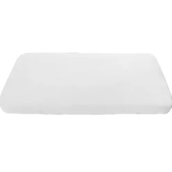 Sebra Jersey Fitted Sheet, Junior & Grow 90 x 160 cm - White