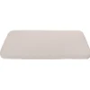 Sebra Junior Fitted Sheet, Organic - Seabreeze Beige