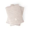 Sebra 6-Layer Muslin Changing Pads, Set of 2 - Rose