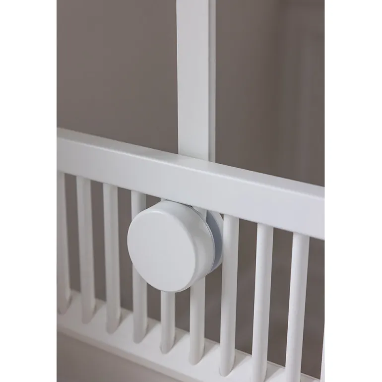 Sebra Mobile and Canopy Holder, Classic White