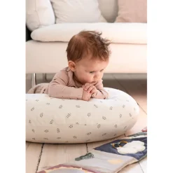 Sebra Nursing Pillow, Organic Cotton - Sophora Leaves
