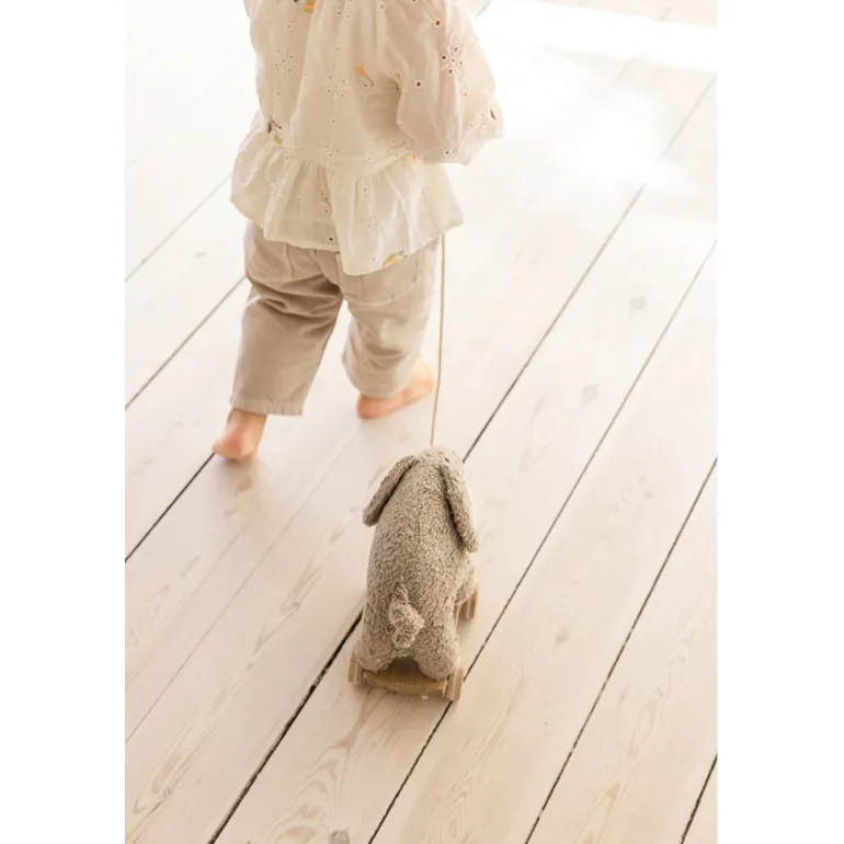 Sebra Pull-Along Toy, Fanto - Grey