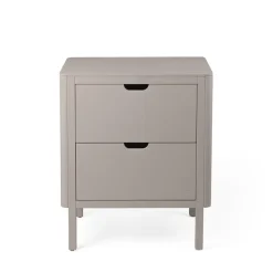 Sebra puslebord i træ, 2-i-1 design m. skuffer - Jetty beige