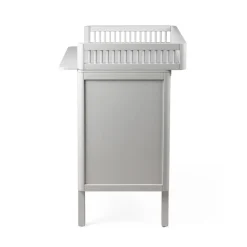 Sebra puslebord i træ, 2-i-1 design m. skuffer - Stone