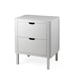 Sebra puslebord i træ, 2-i-1 design m. skuffer - Stone