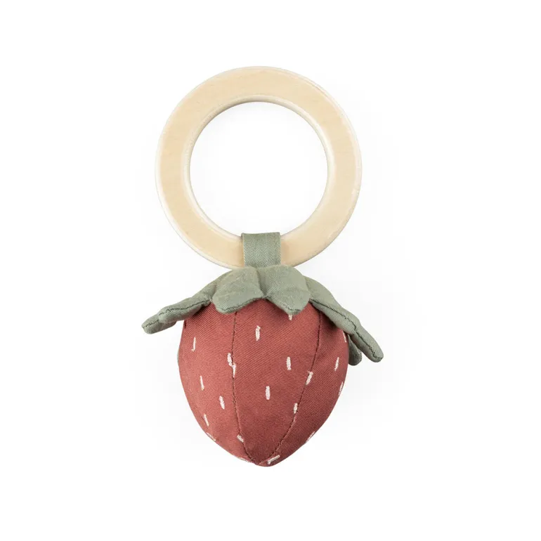 Sebra Rattle – Strawberry