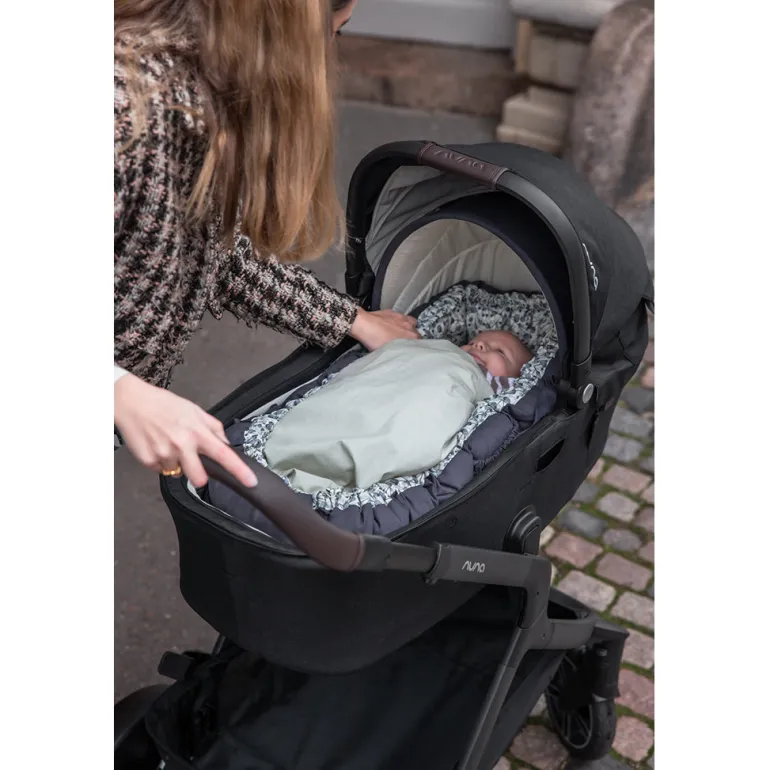 Sebra Stroller for 3-in-1 Babynest, Blue Olive