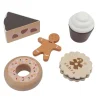 Sebra Wooden Play Food – Cakes & Biscuits