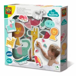 SES Creative, Bath Toys - Foam Animals for the Wall