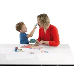 SES Creative, Finger Painting Set – 4 x 145 ml