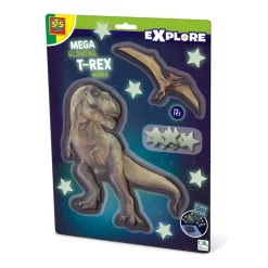 SES Creative Glow-in-the-Dark T-Rex and Pterosaur