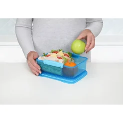 Sistema Coloured Lunch Box with 1 Compartment, 2L - Blue