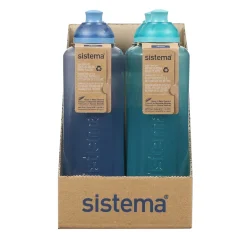 Sistema drinking bottle, Swift Squeeze Bottle, 480 ml – Teal Stone