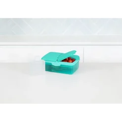 Sistema Lunch Box and Drink Bottle, Slimline Quaddie 1.5 L - Teal