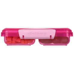 Sistema Lunch Box Small Split, Trend 350 ml - Pink