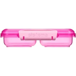 Sistema Lunch Box Small Split, Trend 350 ml - Pink