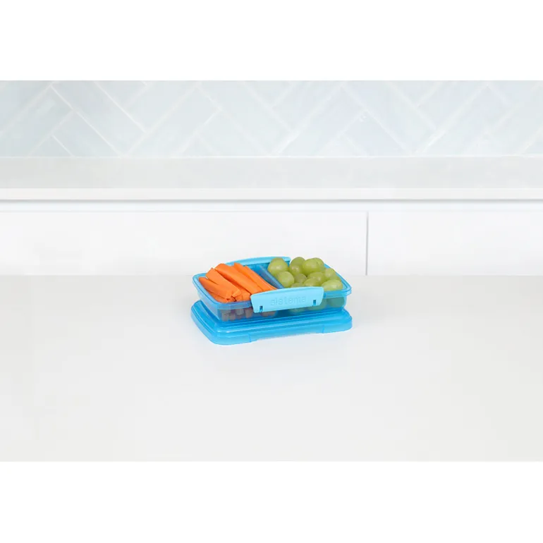 Sistema Lunch Box Small Split, Trend 350 ml - Blue