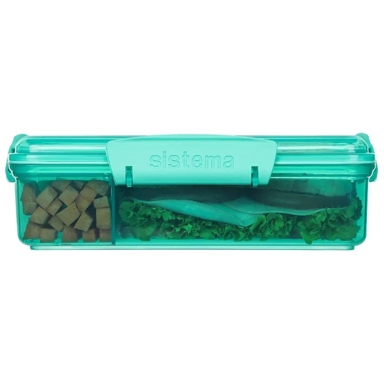 Sistema Snack Attack Duo Lunch Container 975 ml, Teal