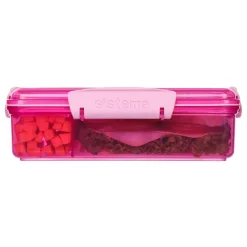 Sistema Snack Attack Duo Lunch Container 975 ml, Pink