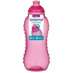 Sistema Water Bottle, Pink/Light Pink, 330 ml