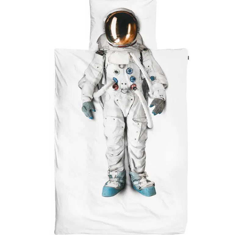 Snurk Adult Bedding, Organic - Astronaut