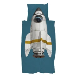 Snurk Adult Bedding, Organic - Rocket Smokey Blue