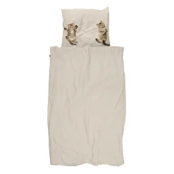 Snurk Organic Adult Bedding - Kitten Friends