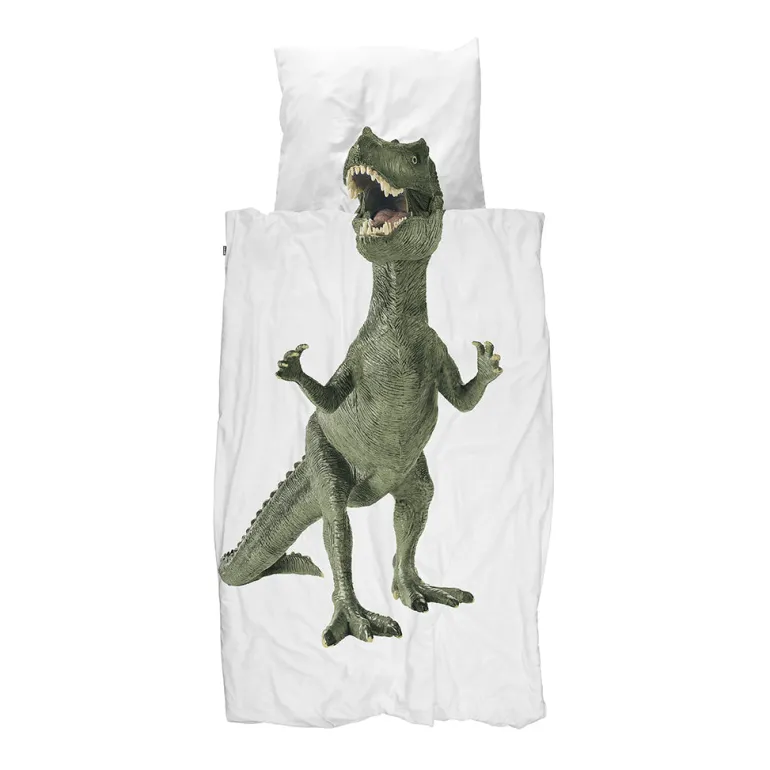 Snurk Organic Bedding for Adults – Dinosaur