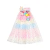 Souza Unicorn Cape with Tiara and Wand - Size 3-7 Years