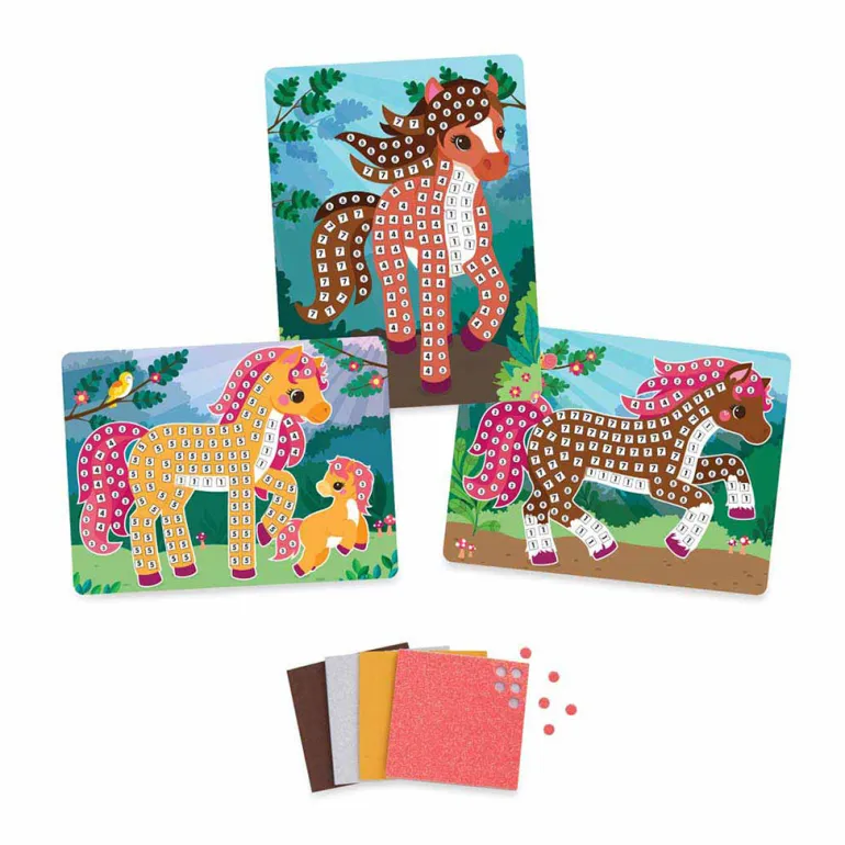 Sticky Mosaics Horses