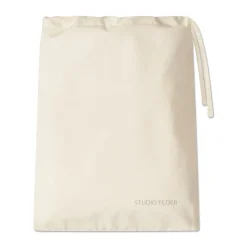 Studio Feder Adult Bedding, Organic - Percale Ivory XL