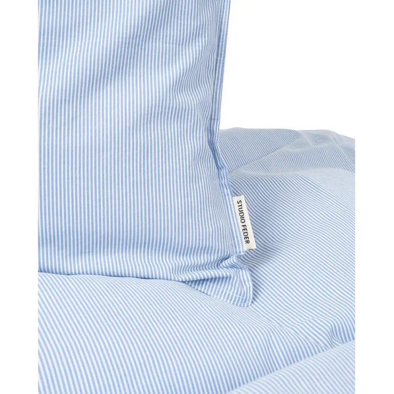 Studio Feder Junior Bedding, Organic - Milk Stripe
