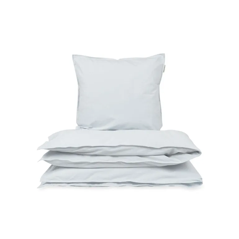 Studio Feder Junior Bedding Set, Organic Percale – Light Blue