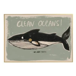 Studio Loco Kids Poster, Clean Ocean - 70 x 50 cm