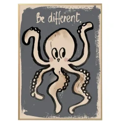 Studio Loco Kids Poster, Octo - 50 x 70 cm