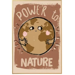 Studio Loco Kids Poster, Power to Nature - 50 x 70 cm