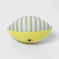 Sunnylife Neoprene American Football, Tides Out Citrus