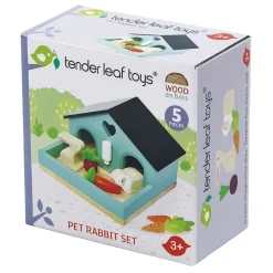 Tender Leaf, Dollhouse Accessories, Pet Bunnies