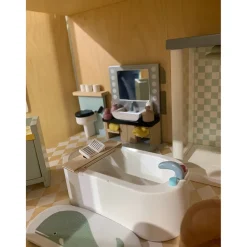 Tender Leaf, Dollhouse Furniture - Bathroom