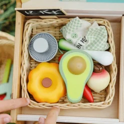 Tender Leaf, Play Food - Basket with Vegetables