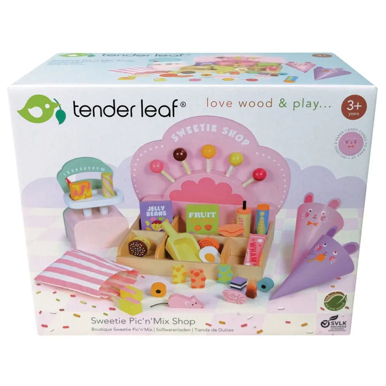 Tender Leaf, Wooden Play Food - Candy Shop