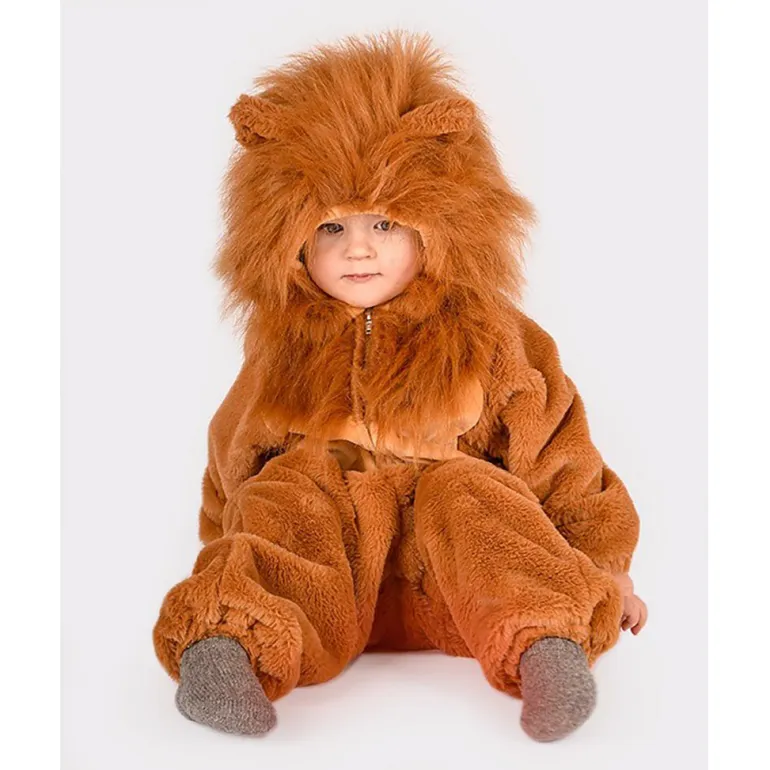 The Good Fairy Animal Costume, Lion Jumpsuit - Ages 6-12 Months, 12-18 Months, and 18 Months-2 Years