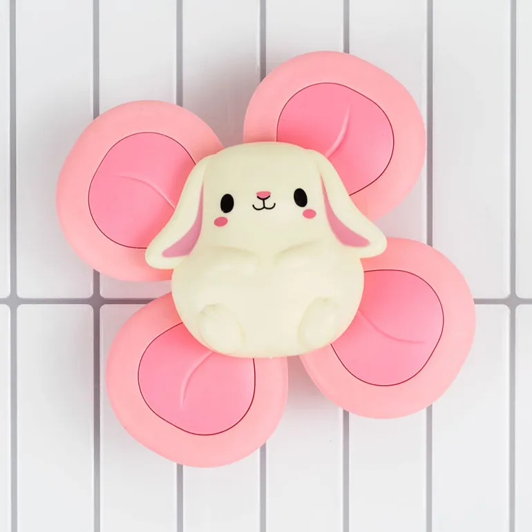 Tiger Tribe Baby Toy, Sensory Spinner - Bunny